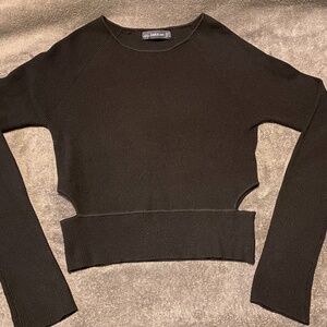 Zara Knit Long Sleeve Crop